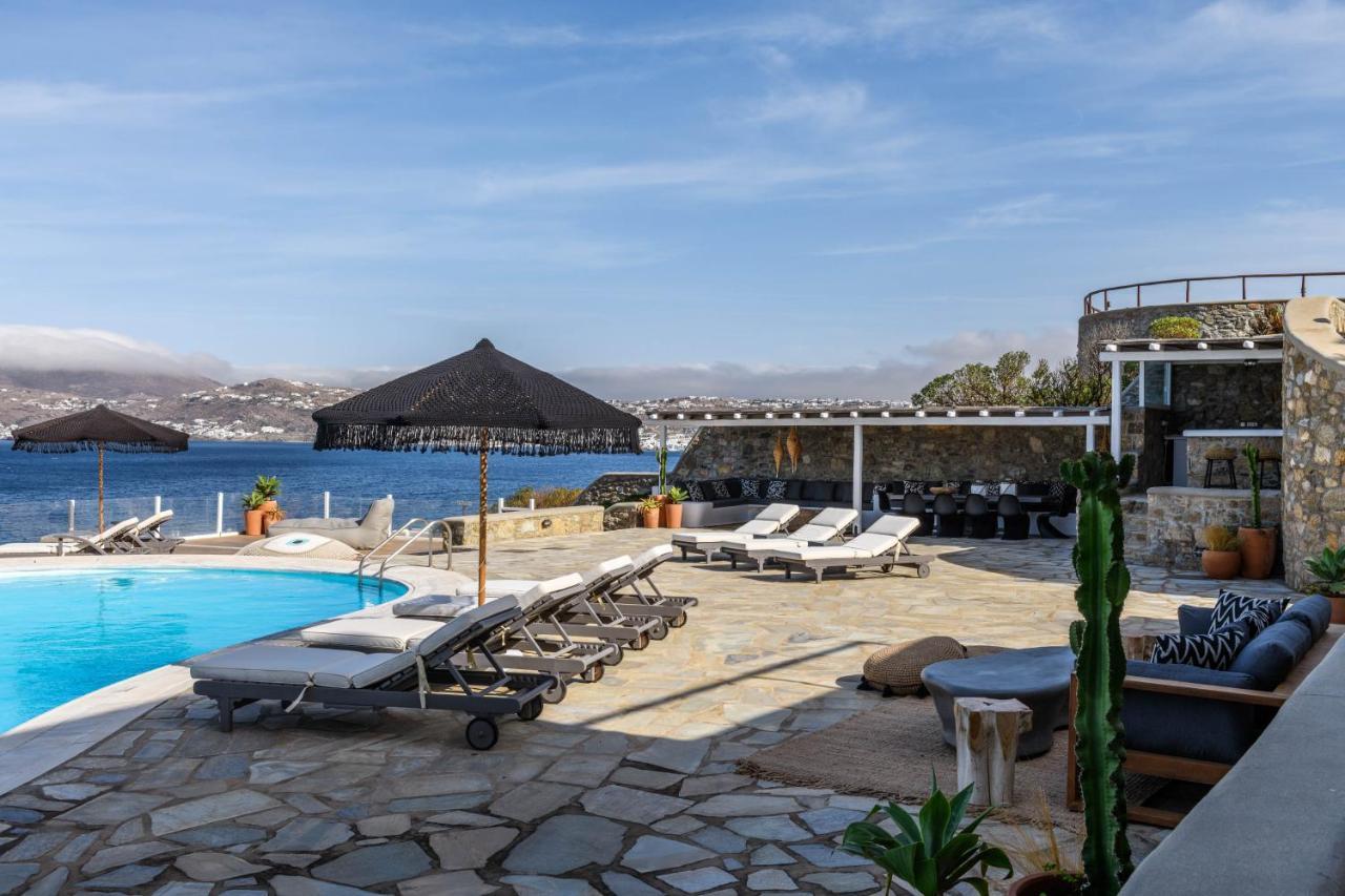 Cosset Villa Bohochic Sea&Harbourview And Sunset By One-Villas Ornos  Exterior photo