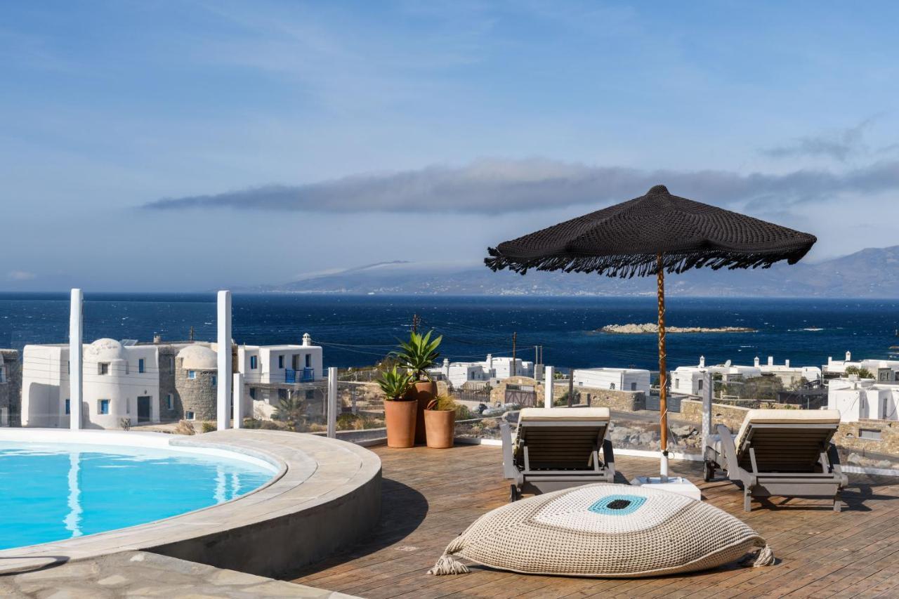 Cosset Villa Bohochic Sea&Harbourview And Sunset By One-Villas Ornos  Exterior photo