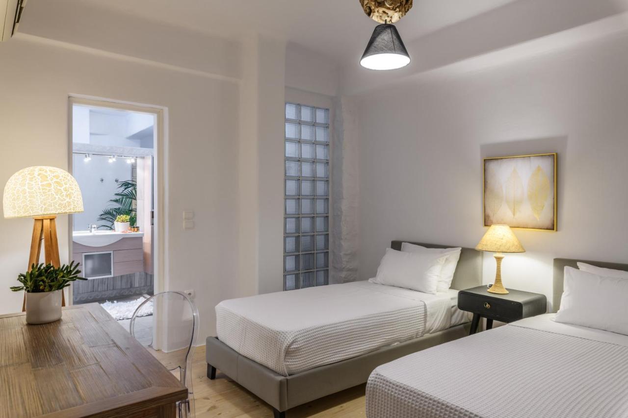 Cosset Villa Bohochic Sea&Harbourview And Sunset By One-Villas Ornos  Exterior photo
