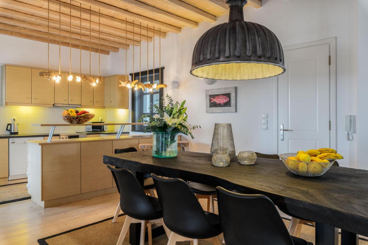 Cosset Villa Bohochic Sea&Harbourview And Sunset By One-Villas Ornos  Exterior photo